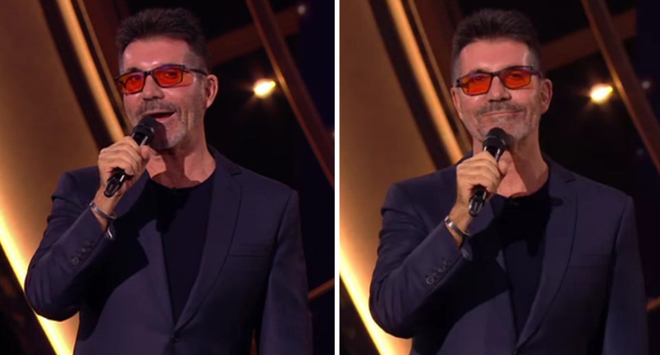 Simon Cowell at the Royal Variety Show.