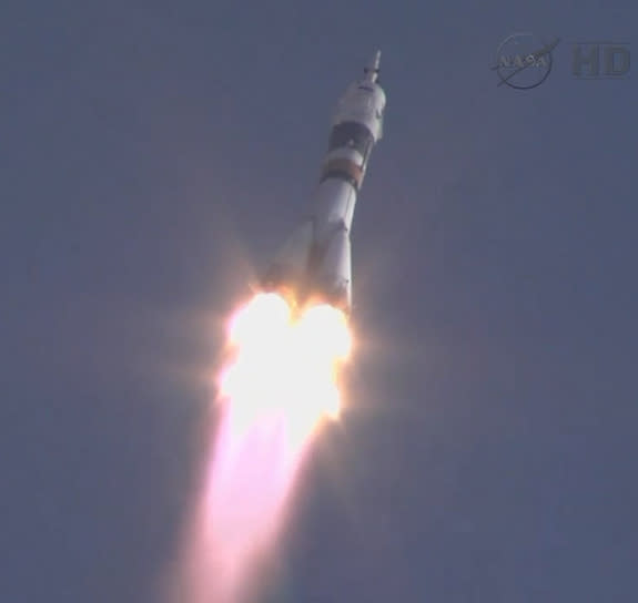 New Astronaut Crew Launches Toward Space Station