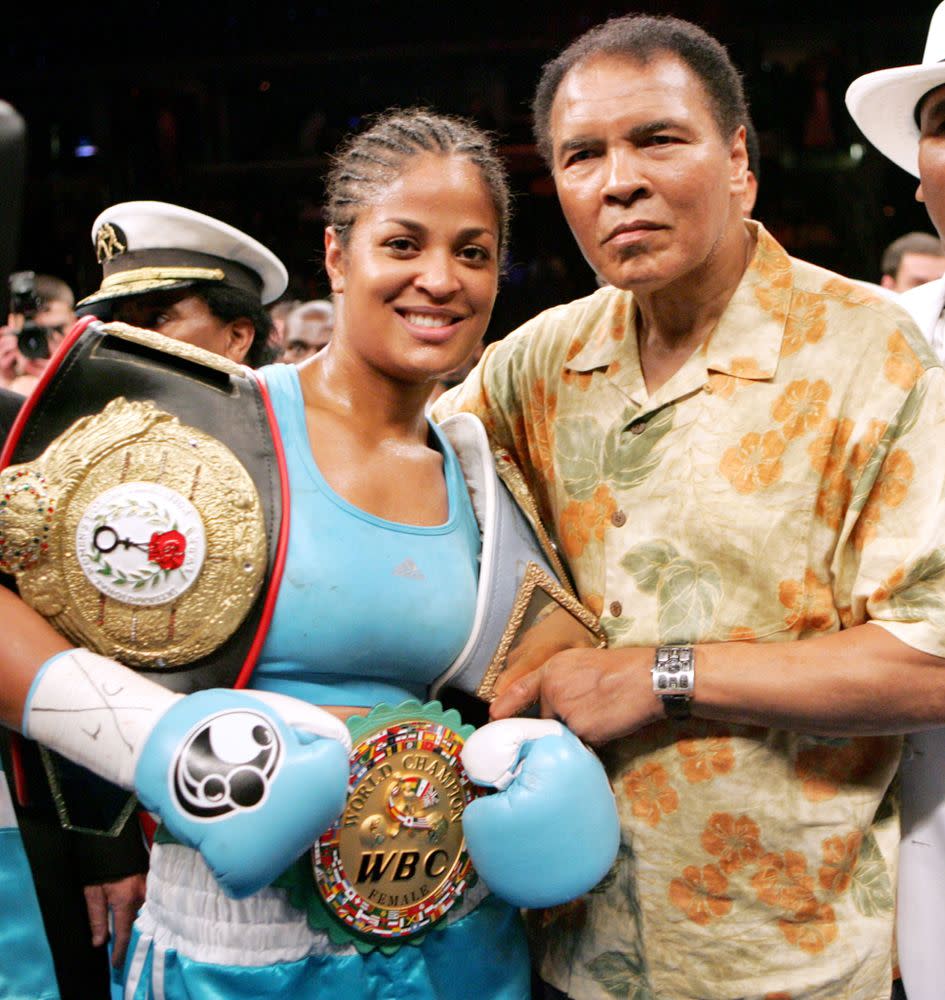 Laila and Muhammad Ali | Pablo Martinez Monsivais/AP