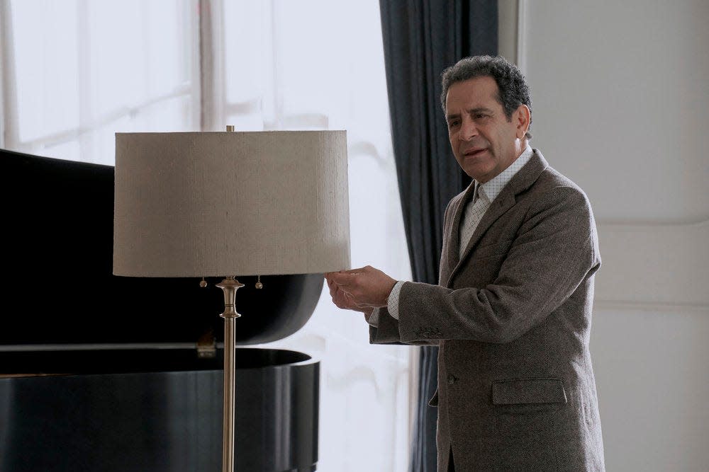 Tony Shalhoub as Adrian Monk in "Mr. Monk's Last Case."