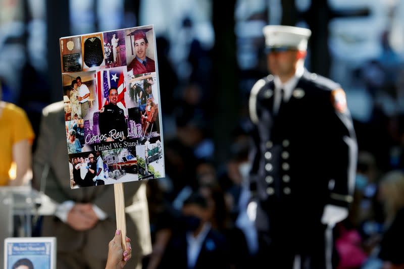 20th anniversary of September 11 attacks, in New York