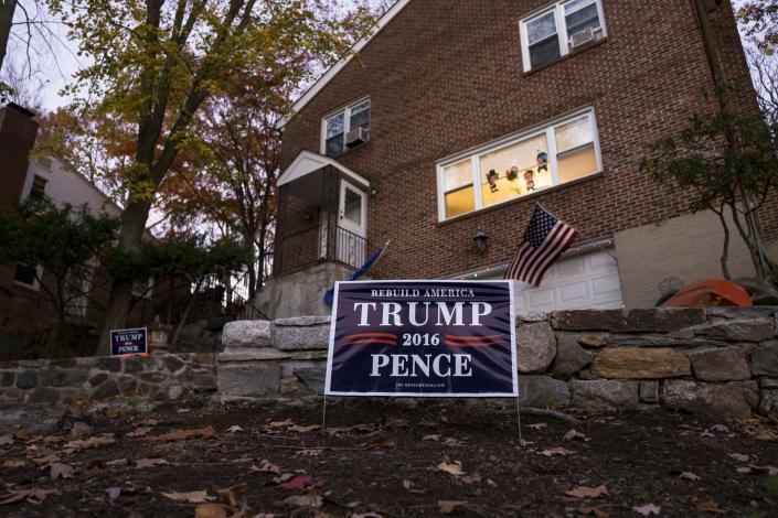 The Fresiello home in New York on November 17, 2016. (Photo: David Scott Holloway for Yahoo News)