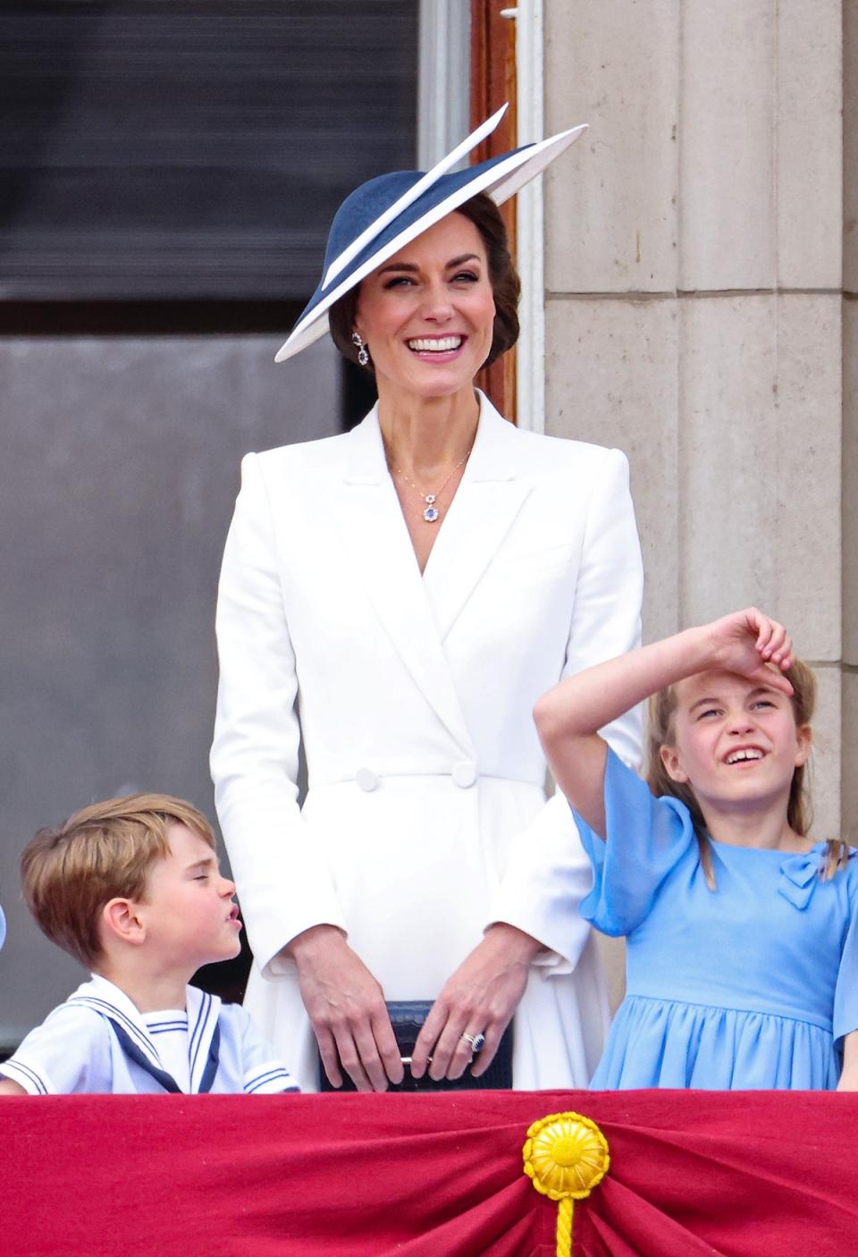 The Duchess of Cambridge opted for Alexander McQueen (Getty Images)