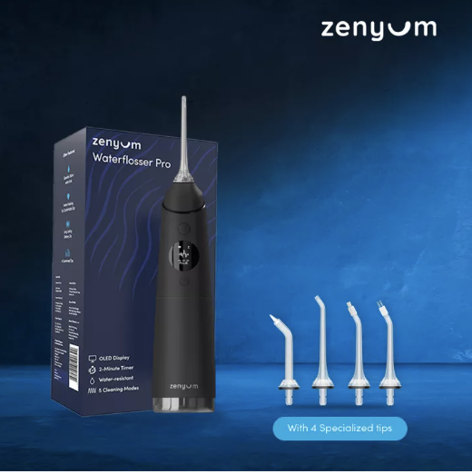 Zenyum Water Flosser Pro in black