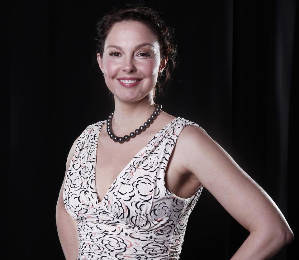 FILE - In this March 13, 2012 file photo, actress Ashley Judd poses for a portrait in New York. Democratic leaders in Tennessee are sending actress Ashley Judd as a delegate to the Democratic National Convention in September. Judd will join delegates from all 50 states at the convention to discuss the party’s platform and formally nominate President Barack Obama as the party’s candidate. The convention will be held in Charlotte during the first week of September. (AP Photo/Carlo Allegri, file)