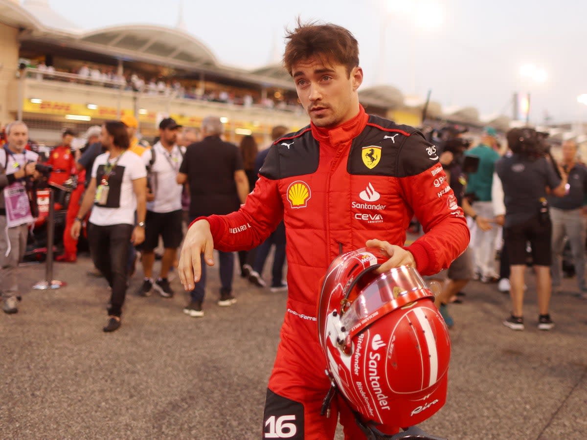 Charles Leclerc was forced out of the season opener at the Sakhir Circuit  (Getty Images)