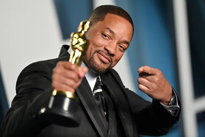 Will Smith en la fiesta de los &#xd3;scar de Vanity Fair (Foto: Lionel Hahn/Getty Images)