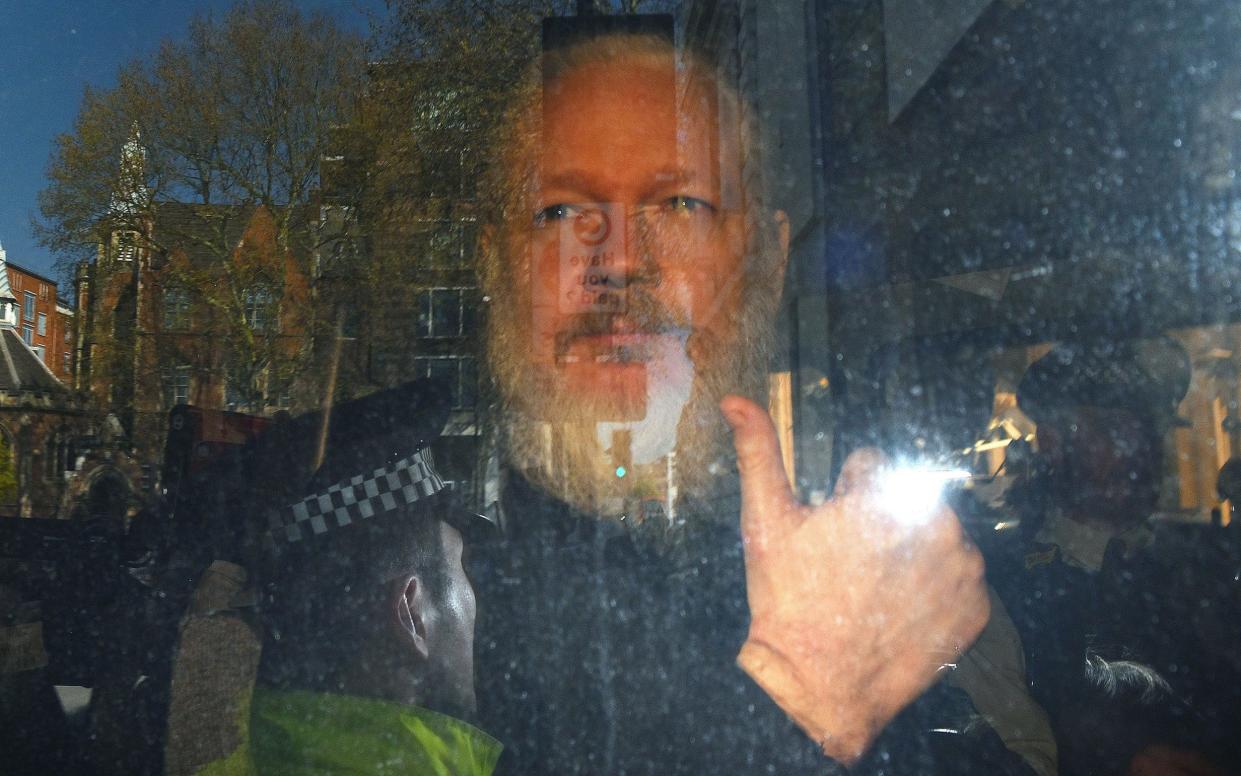 The US Government is appealing District Judge Vanessa Baraitser's decision to deny the extradition of Julian Assange - Rex