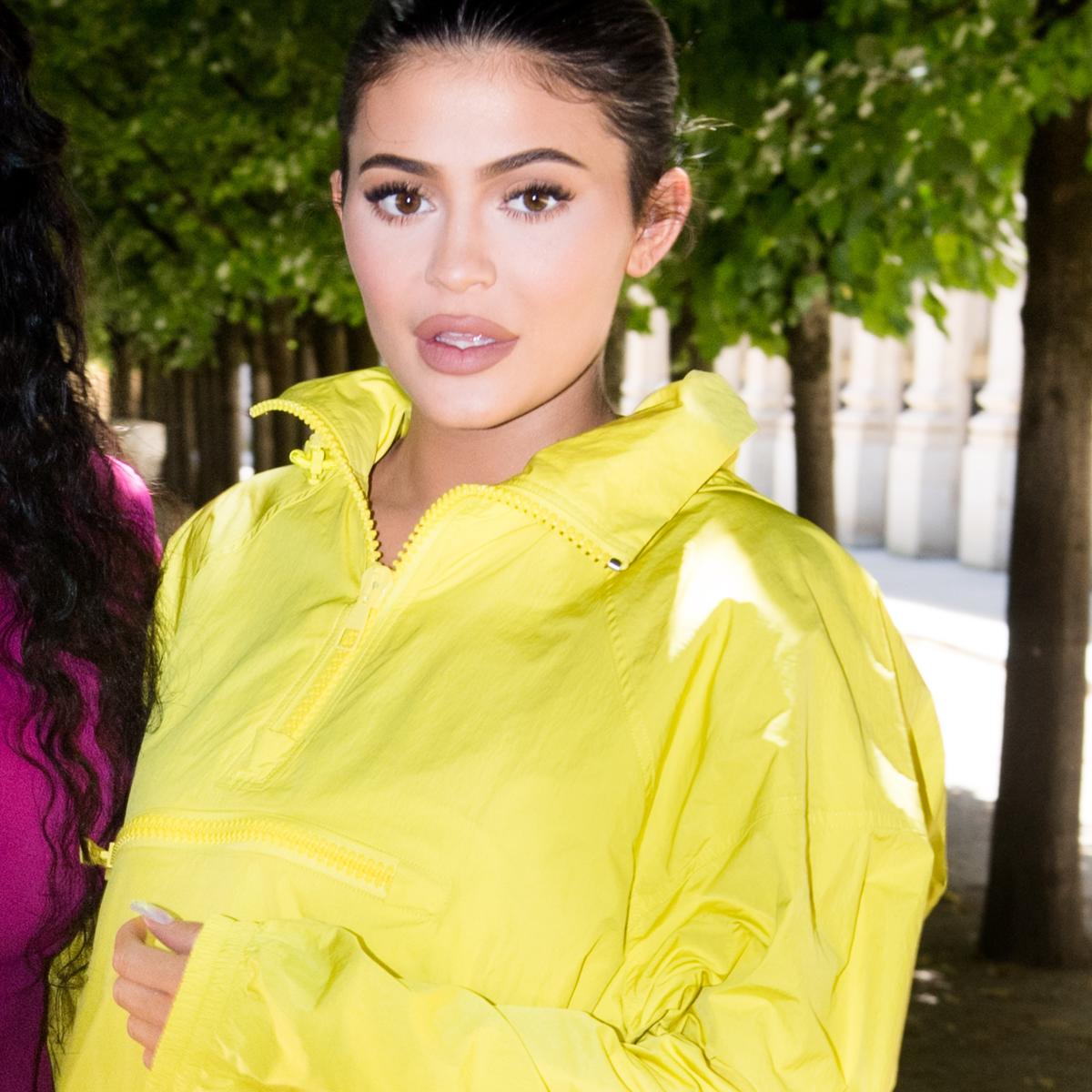 Kylie Jenner Wears a Fendi Two-Piece Towel Outfit