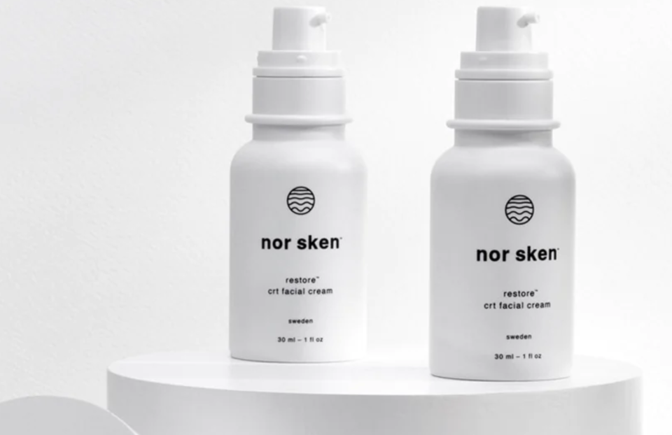 Nor Sken's Restore CRT facial cream is said to 