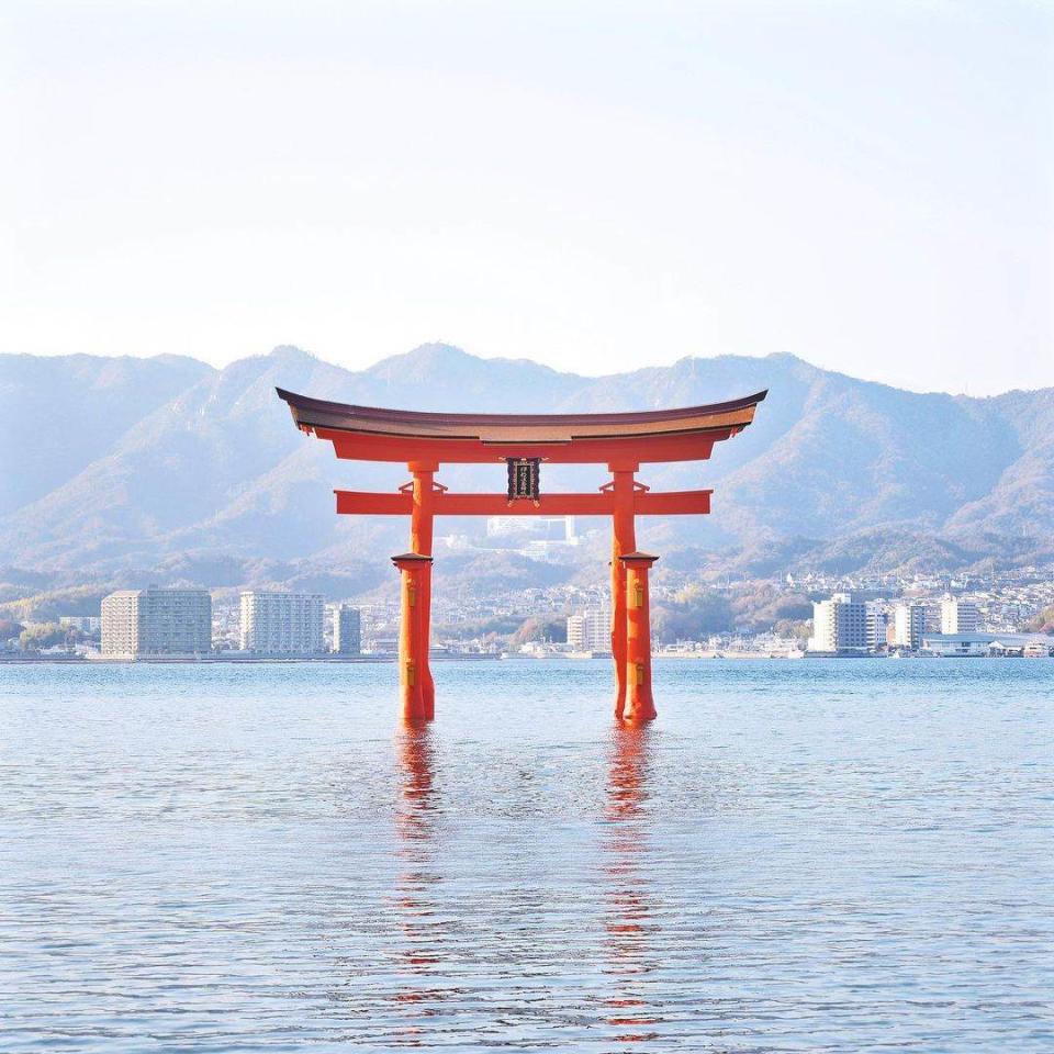 嚴島神社「大鳥居」。圖片來源：IG@dragooon0306