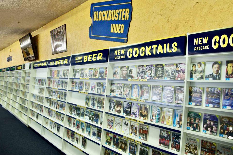 <p>Courtesy of BucketListers</p> Blockbuster Speakeasy