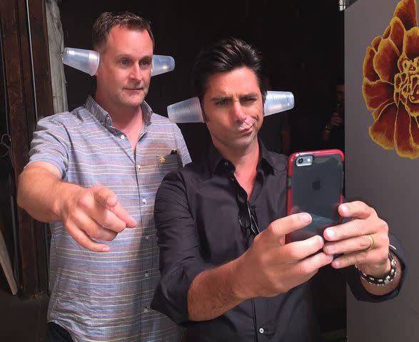 <p>Dave Coulier/Instagram</p> Dave Coulier celebrates John Stamos turning 60