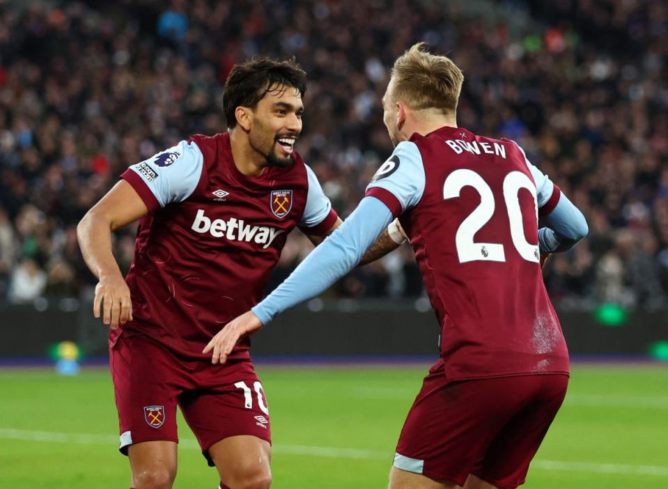 Lucas Paqueta is likely to leave West Ham this summer (Action Images via Reuters)