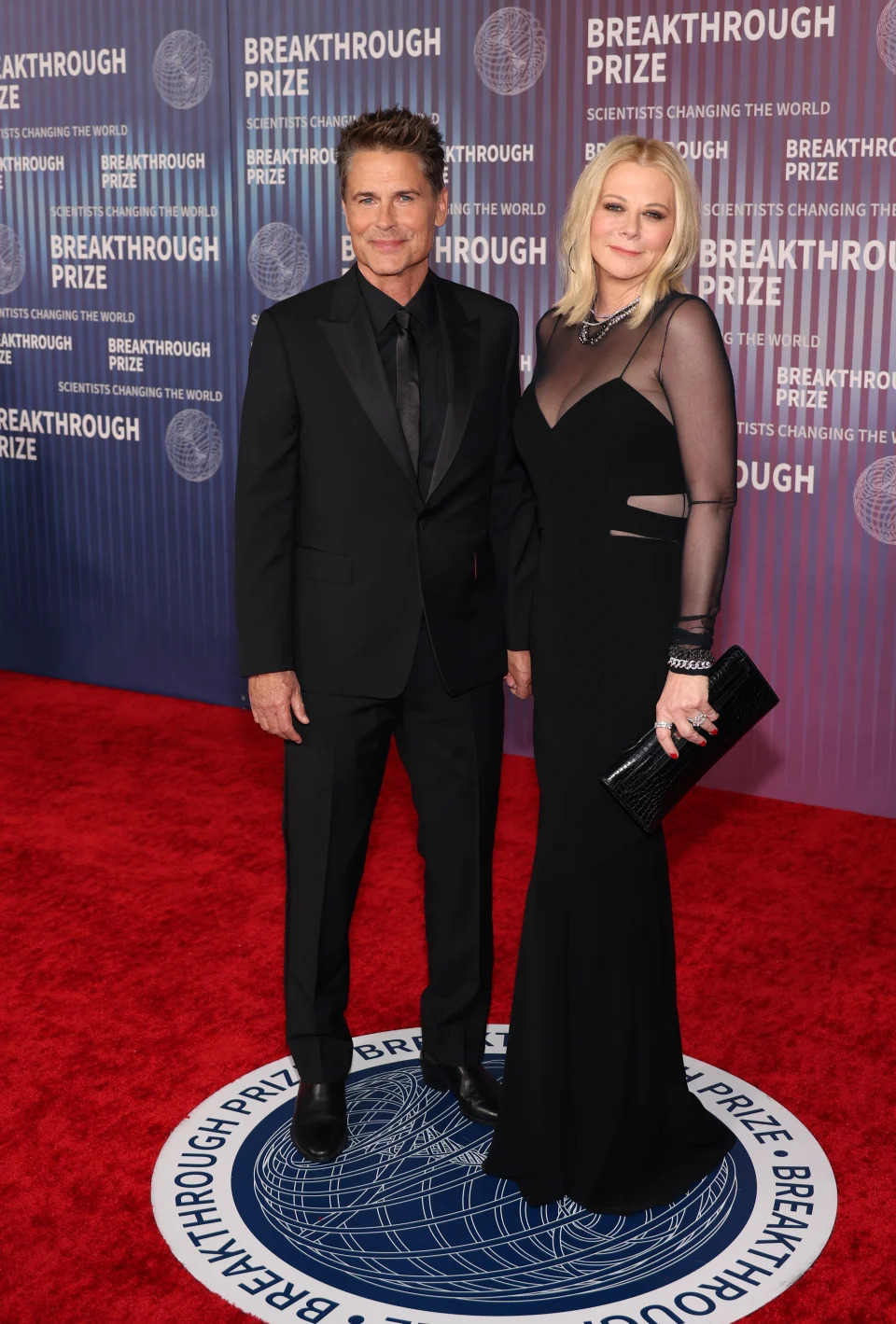 Rob Lowe and Sheryl Berkoff