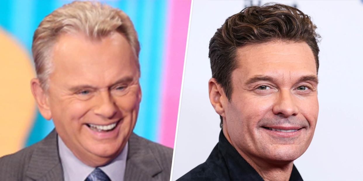 Pat Sajak, Ryan Seacrest (Getty Images, AP)