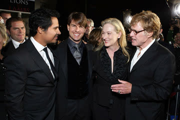 Michael Pena , Tom Cruise , Meryl Streep and director Robert Redford at the AFI Fest opening night gala presentaion of United Artists' Lions for Lambs