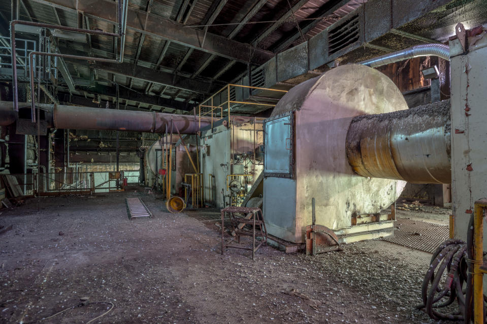 Photographer documents once-vibrant industrial operations now abandoned