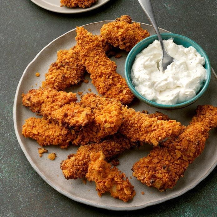 Air-Fryer Fiesta Chicken Fingers