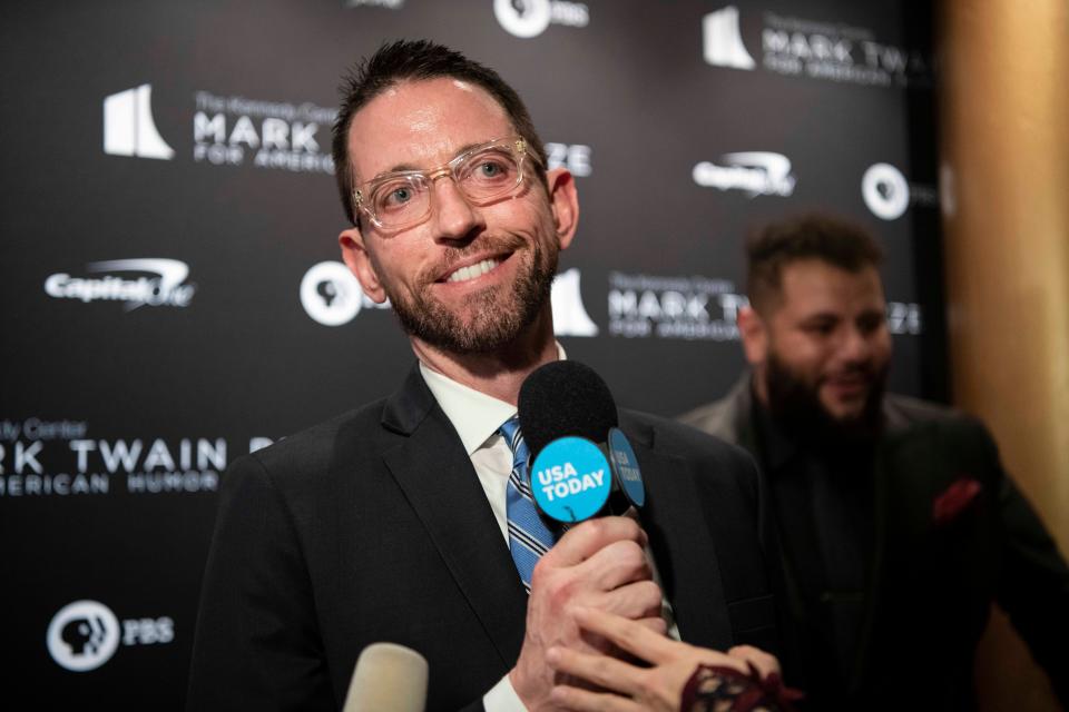 Neal Brennan arrives at The Kennedy Center on Oct. 27, 2019 in Washington D.C.