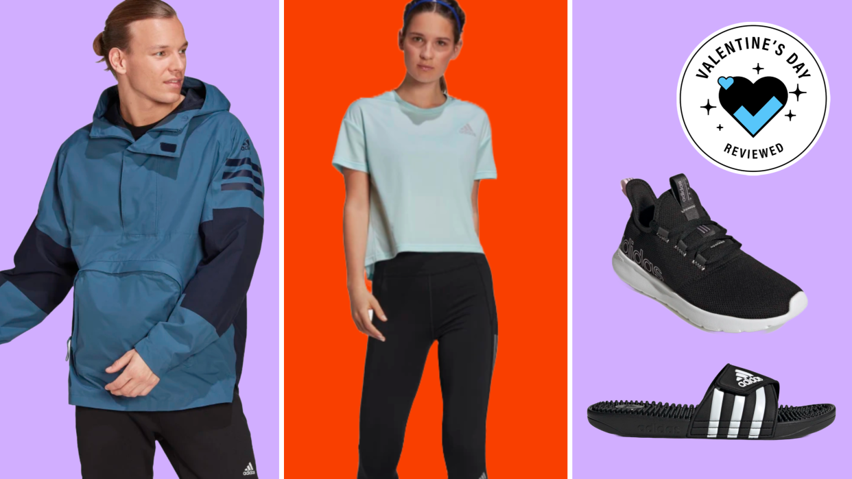 Shop the Adidas Flash sale for deals on shoes, clothing and more ahead of Valentine's Day 2023.