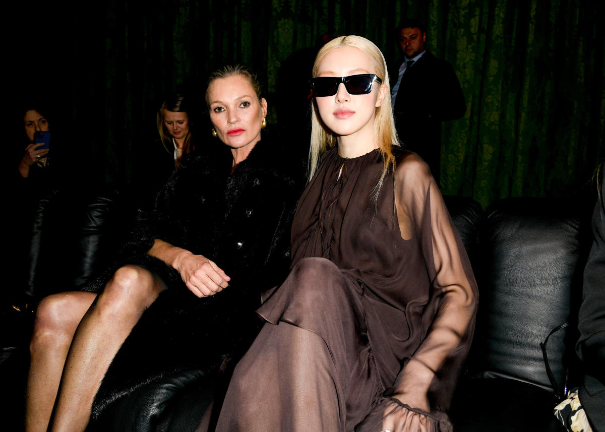 Front Row at Saint Laurent RTW Spring 2024 [PHOTOS]