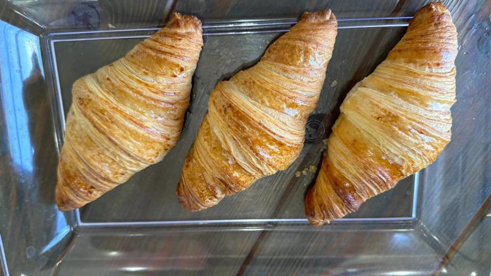 A popular offering at EuroCrave Bakery are the croissants. The bakery opened Nov. 1 at 3737 Manatee Ave. W., Bradenton.