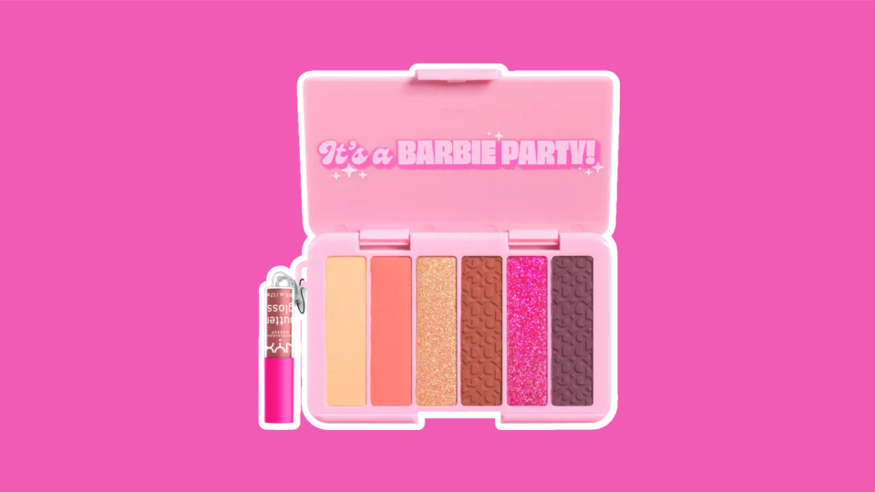Barbiecore gifts for Barbie fans: NYX Barbie Eye Shadow Palette
