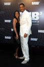 PARIS, FRANCE - MAY 11: Will Smith and Jada Pinkett Smith attend the 'Men In Black 3' European Premiere at Le Grand Rex on May 11, 2012 in Paris, France. (Photo by Kristy Sparow/Getty Images)