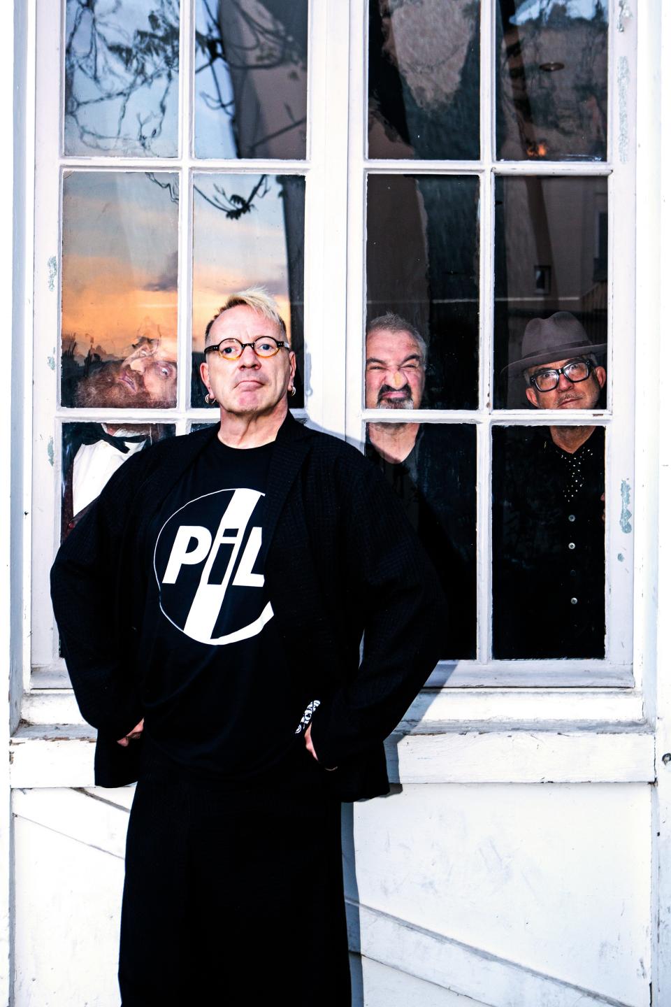 Public Image Ltd.'s most stable lineup to date: Lu Edmonds, John Lydon, Scott Firth, and Bruce Smith. (Andres Poveda Photography)