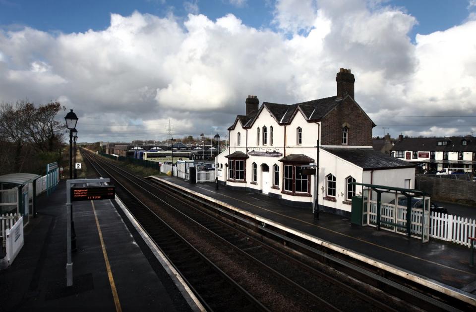 Llanfair PG station, Anglesey (David Jones/PA) (PA Archive)