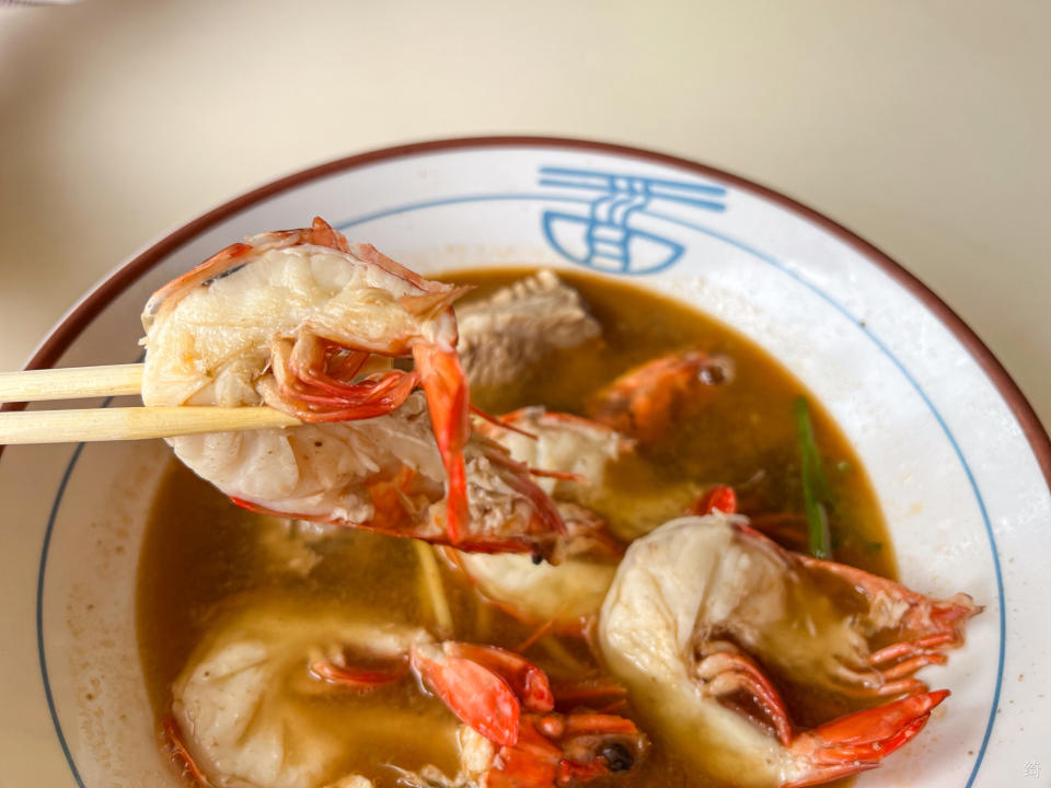 Adam Rd (三哥) Prawn Noodle - Fleshy Prawns