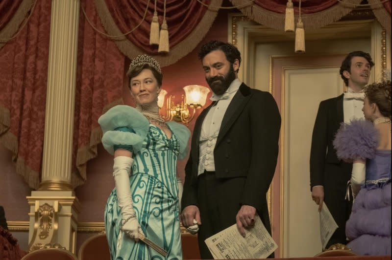 Carrie Coon and Morgan Spector will return in "The Gilded Age" Season 3. Photo courtesy of HBO