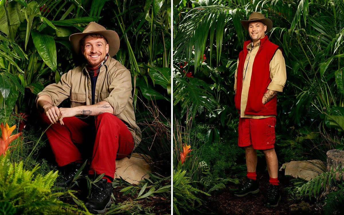 I’m A Celeb fans are calling for Sam Thompson and Tony Bellew to be given their own TV show (ES Composite)