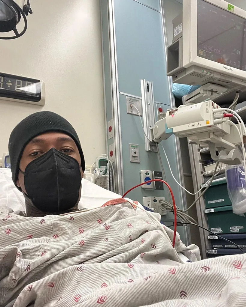 Nick Cannon, hospital, Instagram