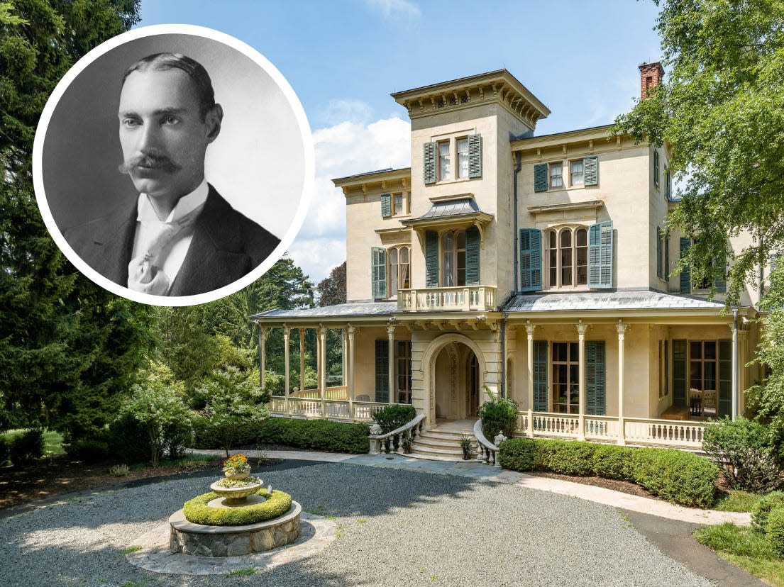 The former home of the wealthiest man on the Titanic is on the market.