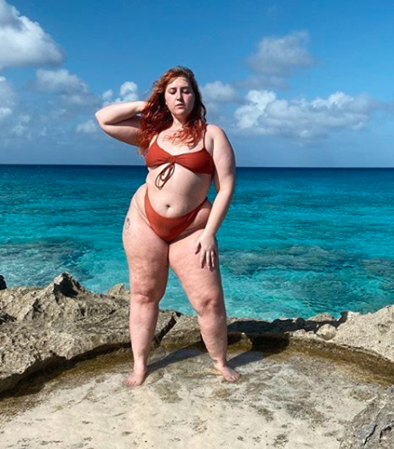 Honey Ross bikini photo says growing up in limelight hard as fat woman