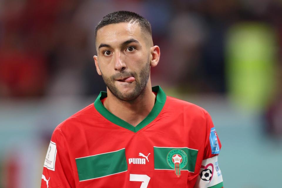 Stylish display: Hakim Ziyech finished an impressive World Cup campaign with a standout performance  (Getty Images)