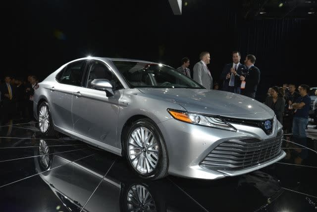 The 2018 Toyota Camry at NAIAS 2017