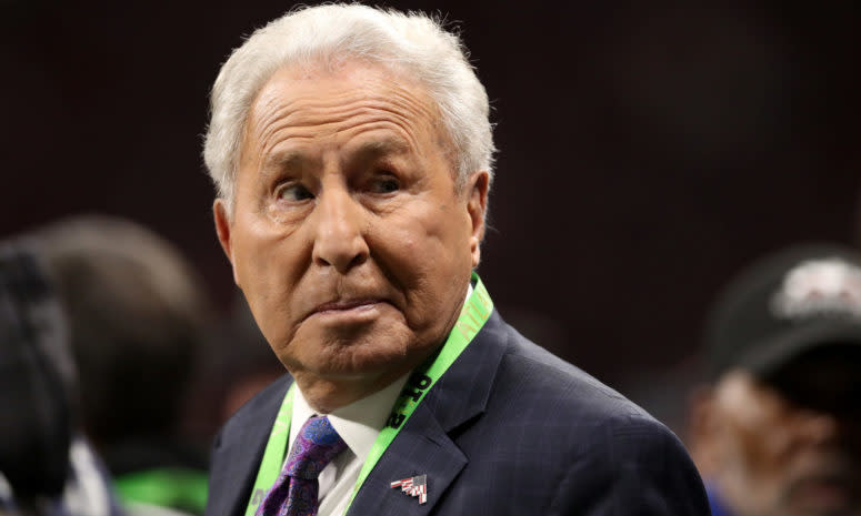 Lee Corso ahead of the national title game.