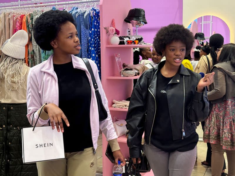 Shein launches pop-up store in Johannesburg