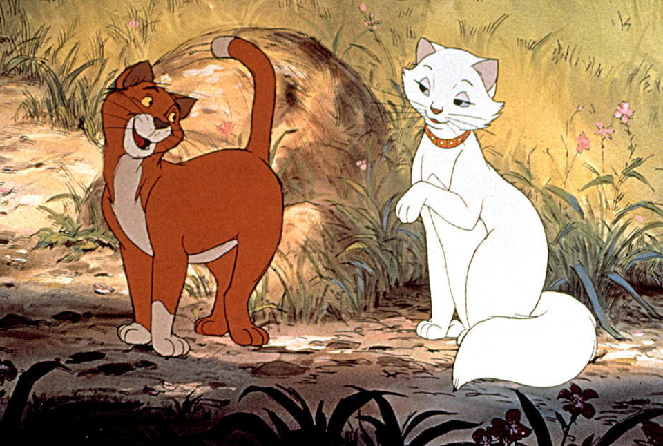 <a href="http://movies.yahoo.com/movie/1800245006/info" data-ylk="slk:THE ARISTOCATS;elm:context_link;itc:0;sec:content-canvas" class="link ">THE ARISTOCATS</a> (1970) - Jazz bandleader Phil Harris provided the voice for lead characters in three straight Disney films: Baloo in "The Jungle Book," Thomas O'Malley in "The Aristocats" and Little John in "Robin Hood."