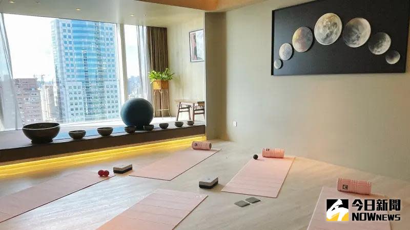 ▲「海洋療癒芳療SPA」巔覆傳統結合瑜珈和缽療多元能量療程，全方位芳療於視、聽、味、嗅、觸，五感氛圍體驗中，享受靜謐療癒空間。（圖／記者陳美嘉攝，2024.07.10）