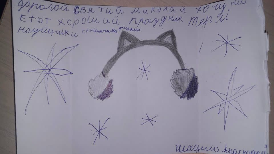 Anastasia has a very modest wish this year. - Save Ukraine