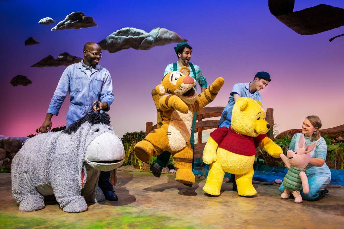 “Disney’s Winnie the Pooh: The New Musical Stage Adaptation,” featuring life-sized puppets, will run Oct. 14-15 at Yardley Hall.