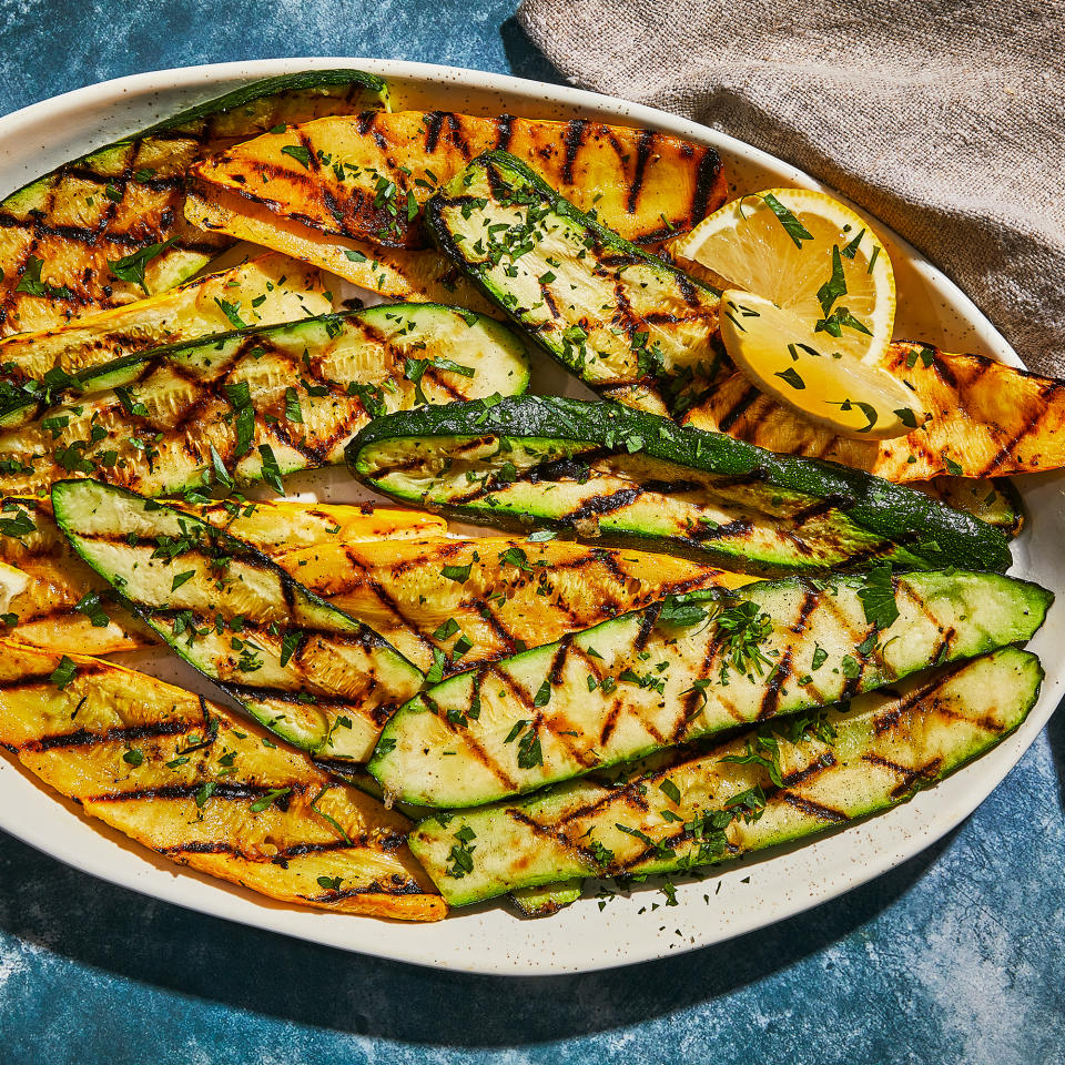 Grilled Zucchini & Squash