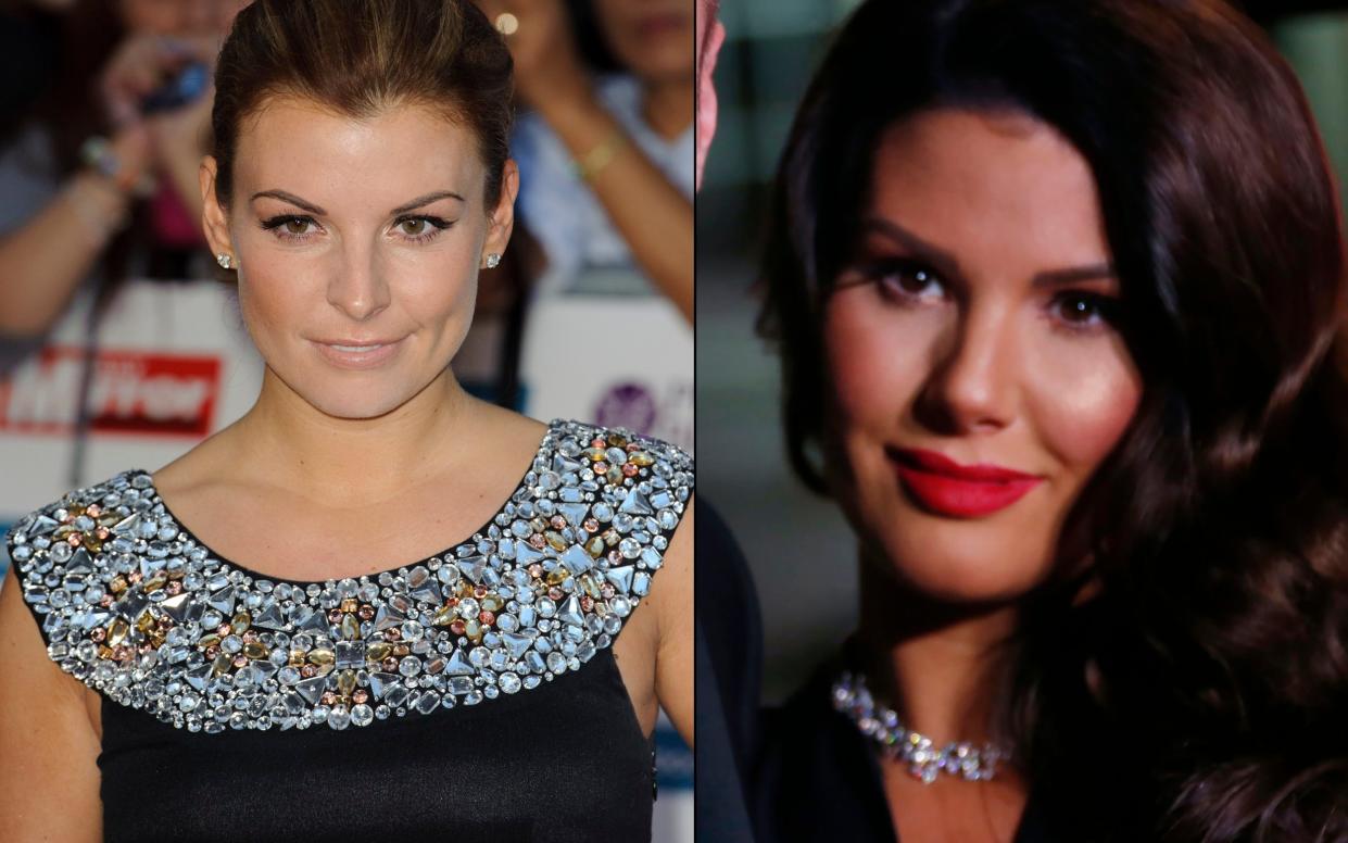 Coleen Rooney (left) and Rebekah Vardy (right) - /AP/Invision 