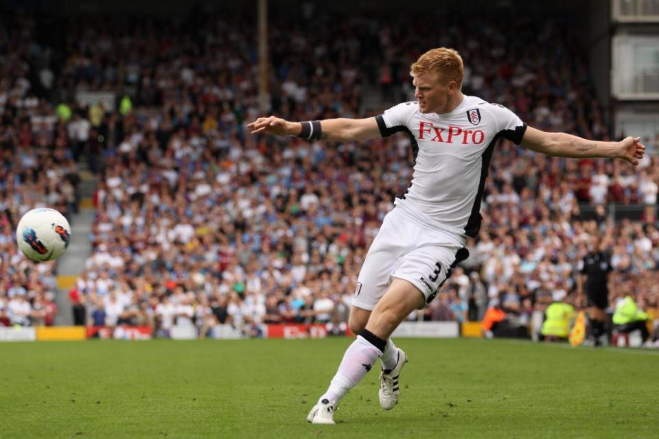 Riise in action for Fulham during the 2011-12 season Photo: Ian Walton/Getty Images