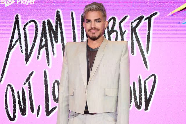 <p>Joseph Scanlon/ITV/Shutterstock</p> Adam Lambert