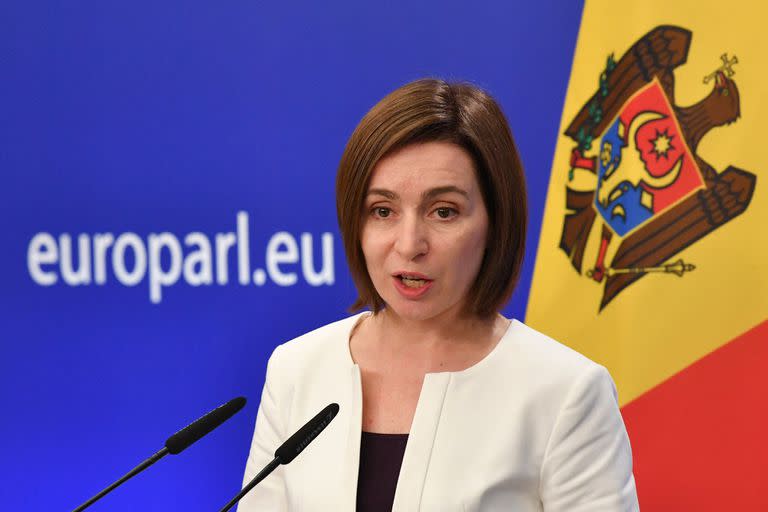La presidenta de Moldavia, Maia Sandu, pidió este miércoles en el Parlamento Europeo que los Estados miembros de la Unión Europea otorguen a su país el status de candidato